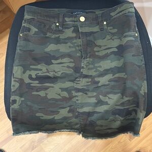 Sanctuary Green Pencil Mini Skirt Casual